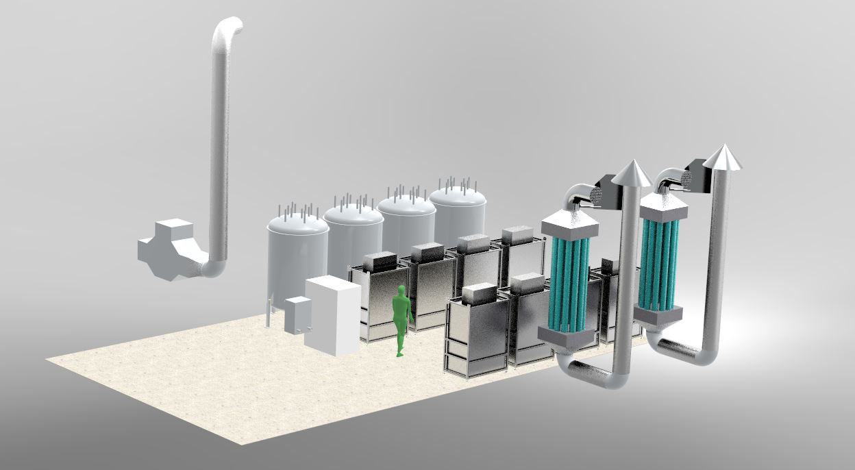System study visualization for environment-fuelled power generation
